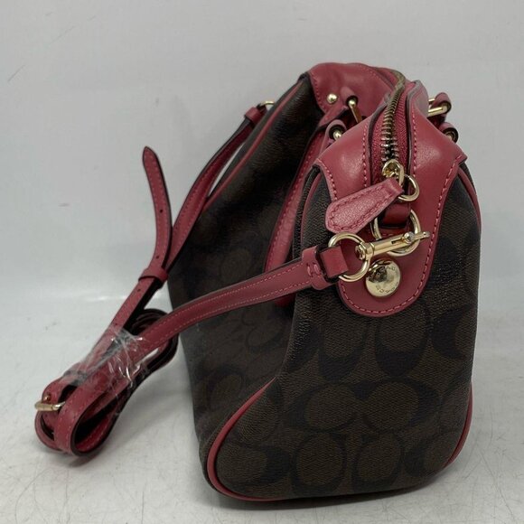 Coach Rowan Satchel Bag In Signature Canvas - Picture 3 of 7